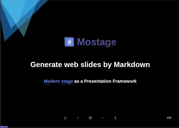 Mostage Demo Screenshot